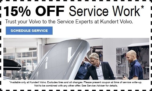 Kundert volvo service coupons Kundert volvo service coupons